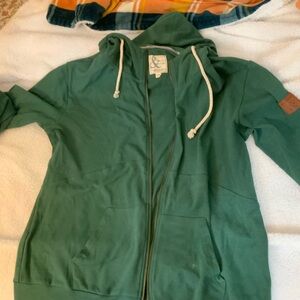 Ampersand  & sweatshirt hoodie. XXL GUC full zip